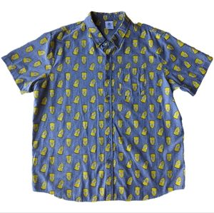 The Simpsons / Bart Simpson Button Up T-Shirt